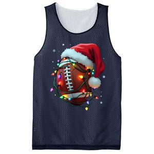 Santa Sports Christmas Football Player Mesh Reversible Basketball Jersey Tank