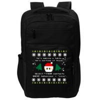 SQL Santa Claus Database Clause Developer Code DB Programmer Impact Tech Backpack