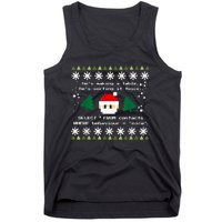 SQL Santa Claus Database Clause Developer Code DB Programmer Tank Top