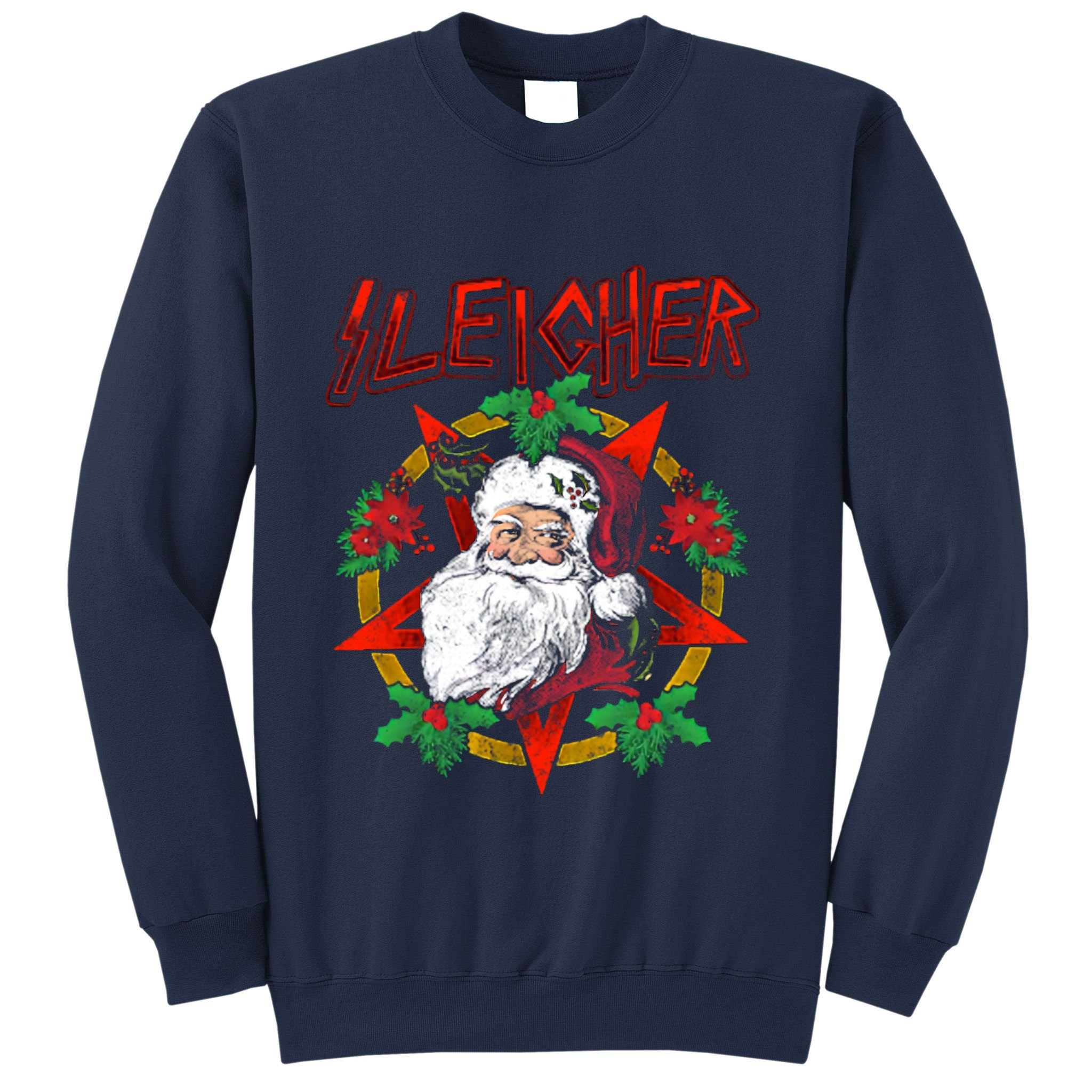 Sleigher Santa Claus Christmas Sweatshirt