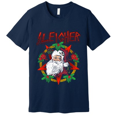 Sleigher Santa Claus Christmas Premium T-Shirt