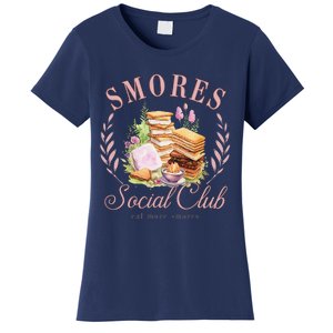 Smores Social Club Picnic Camping Camper Campfire Women's T-Shirt