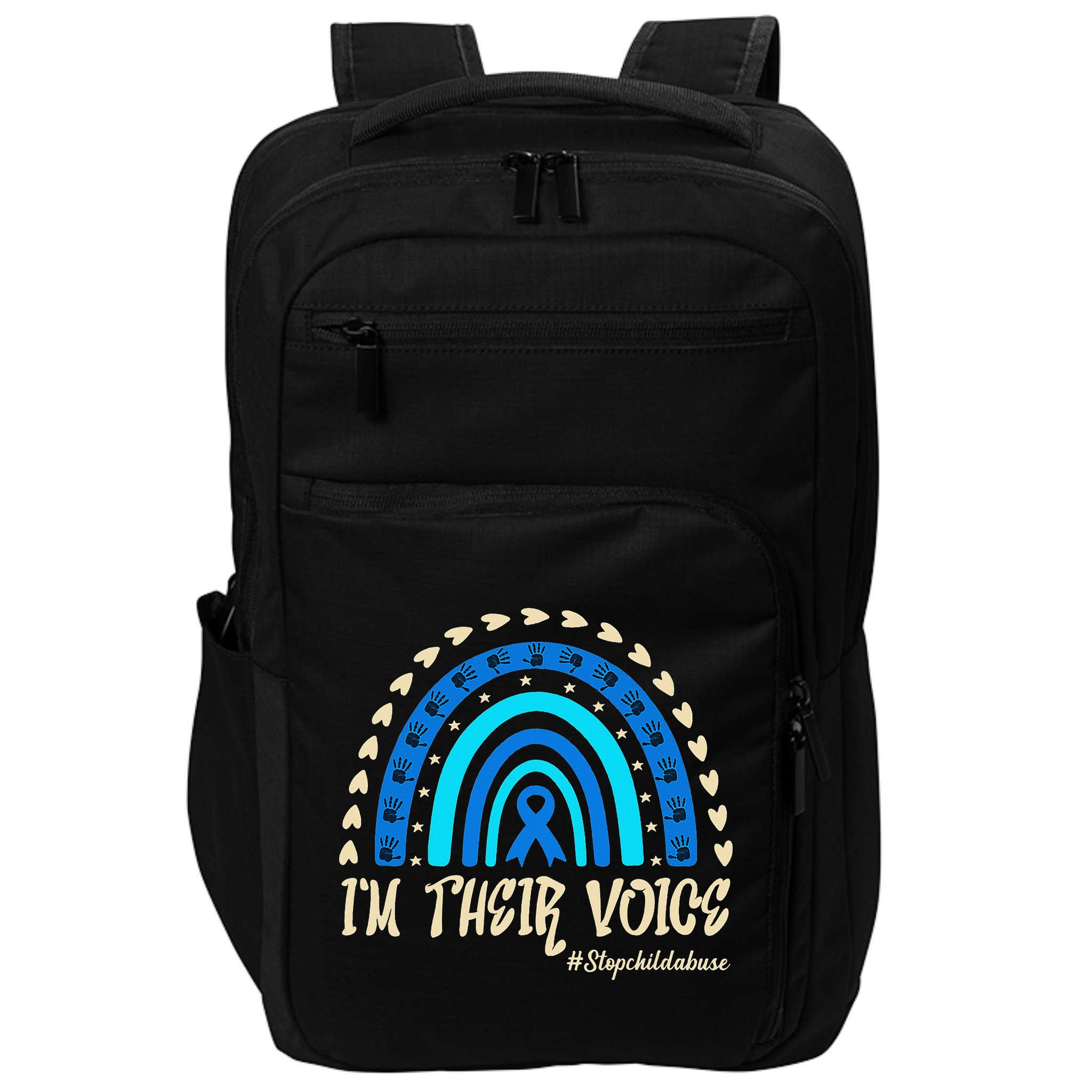 Support Squad Child Abuse Prevention Month Awareness April Impact Tech Backpack