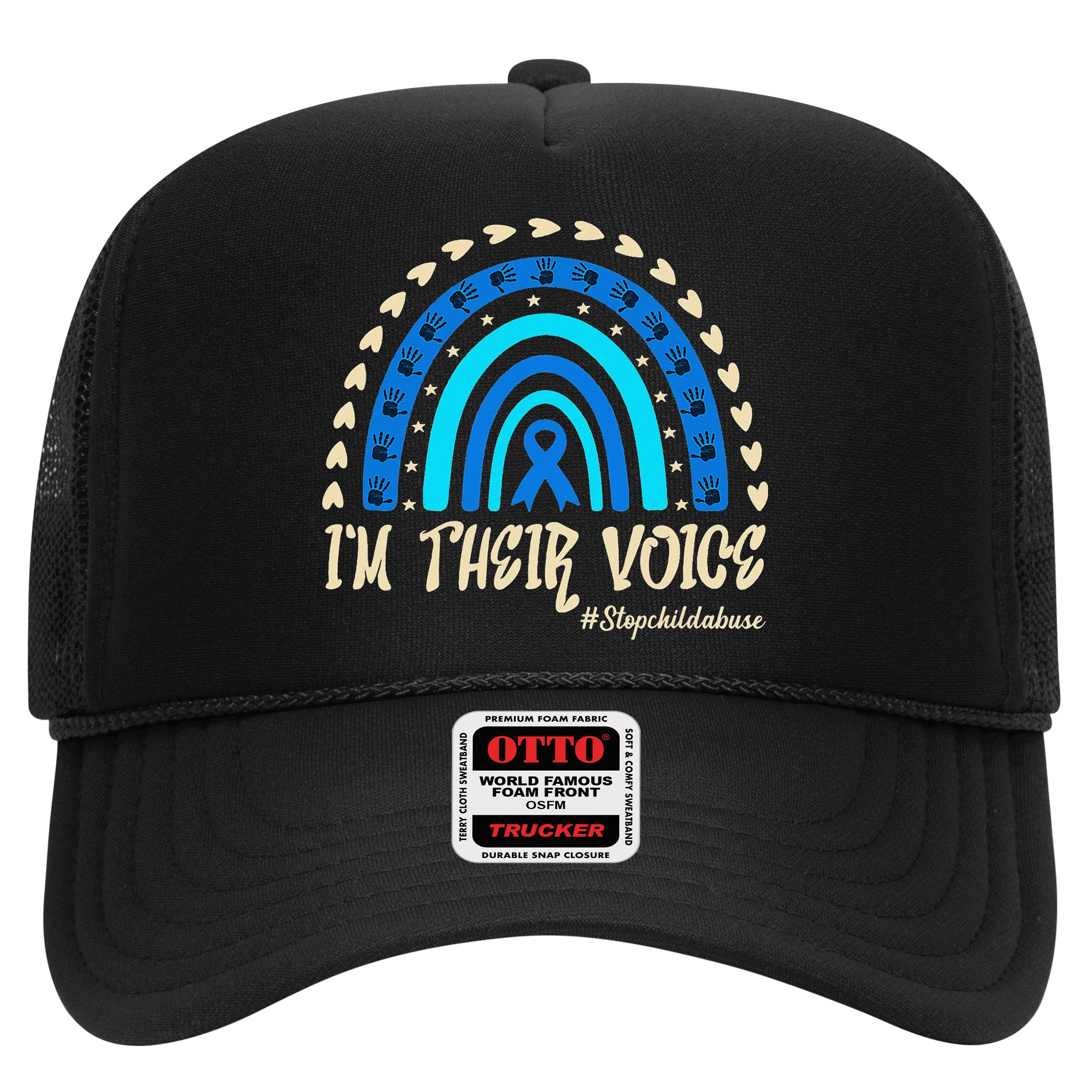 Support Squad Child Abuse Prevention Month Awareness April Hat