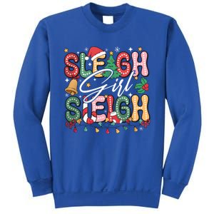 Sleigh Sleigh Christmas Retro Xmas Holiday Gift Sweatshirt