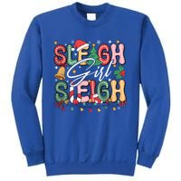 Sleigh Sleigh Christmas Retro Xmas Holiday Gift Sweatshirt