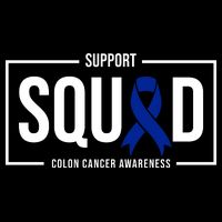 Support Squad Colon Cancer Awareness 16 in Basic Backpack