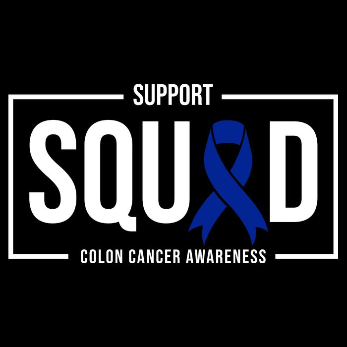 Support Squad Colon Cancer Awareness Toddler Hoodie
