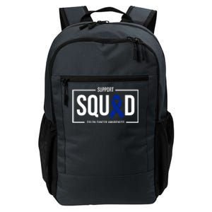 Support Squad Colon Cancer Awareness Daily Commute Backpack