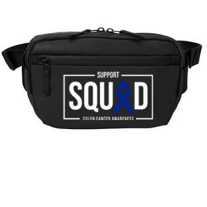 Support Squad Colon Cancer Awareness Crossbody Pack