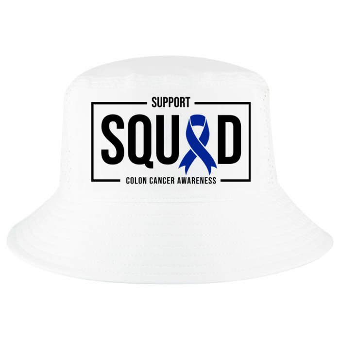 Support Squad Colon Cancer Awareness Cool Comfort Performance Bucket Hat