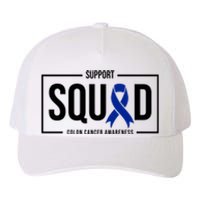 Support Squad Colon Cancer Awareness Yupoong Adult 5-Panel Trucker Hat