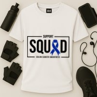 Support Squad Colon Cancer Awareness Performance Shirt