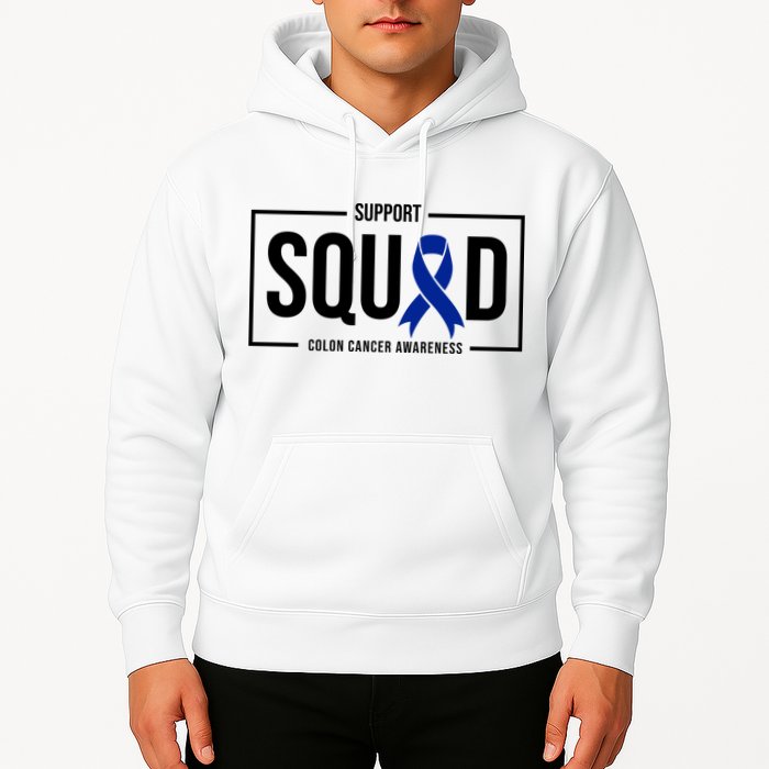 Support Squad Colon Cancer Awareness Hoodie