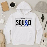 Support Squad Colon Cancer Awareness Hoodie