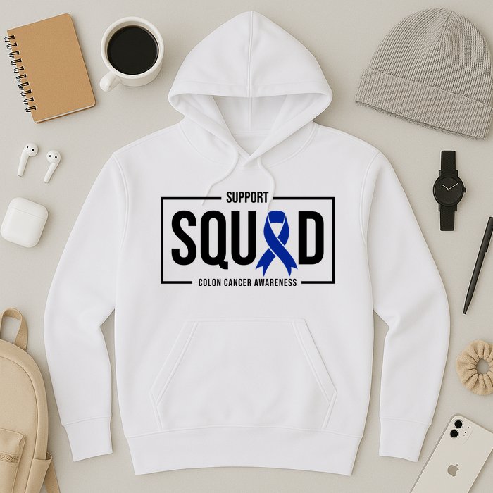 Support Squad Colon Cancer Awareness Hoodie