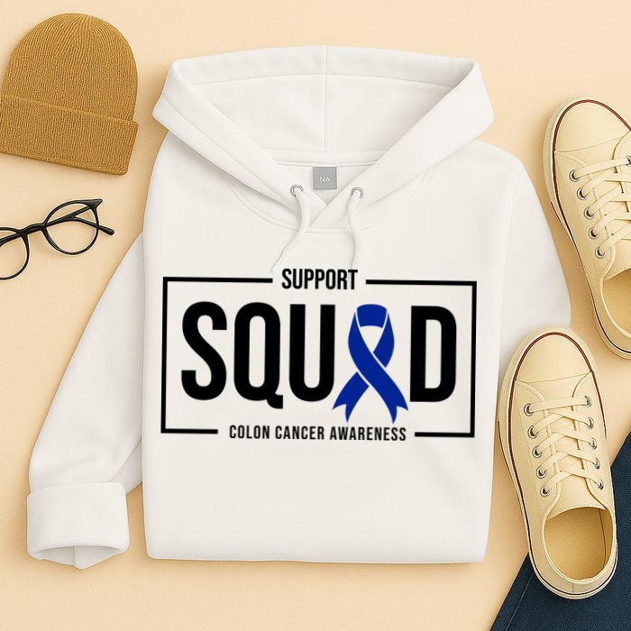 Support Squad Colon Cancer Awareness Hoodie