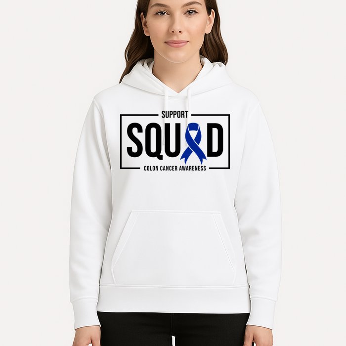 Support Squad Colon Cancer Awareness Hoodie