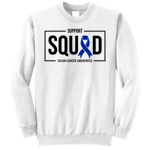 Support Squad Colon Cancer Awareness Sweatshirt