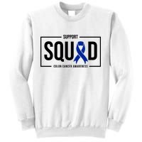 Support Squad Colon Cancer Awareness Sweatshirt