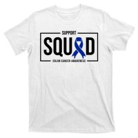 Support Squad Colon Cancer Awareness T-Shirt