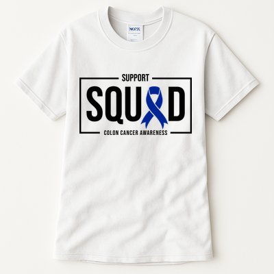 Support Squad Colon Cancer Awareness Tall T-Shirt