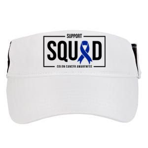 Support Squad Colon Cancer Awareness Adult Drive Performance Visor