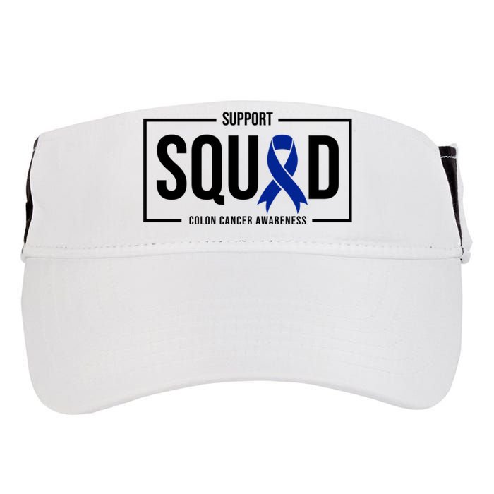 Support Squad Colon Cancer Awareness Adult Drive Performance Visor