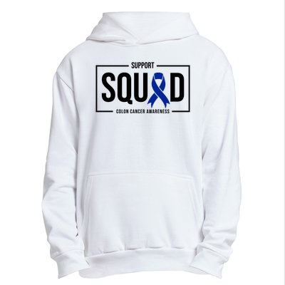 Support Squad Colon Cancer Awareness Urban Pullover Hoodie