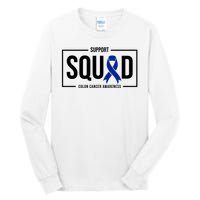 Support Squad Colon Cancer Awareness Tall Long Sleeve T-Shirt