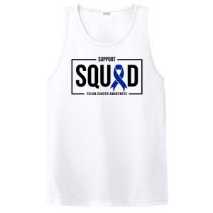 Support Squad Colon Cancer Awareness PosiCharge Competitor Tank