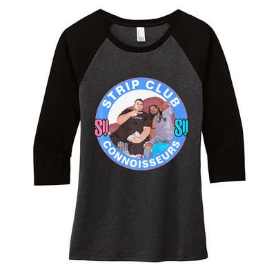 Shakevision Sv Connosisseurs Premium Women's Tri-Blend 3/4-Sleeve Raglan Shirt