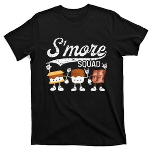 Smore Squad Camping Campfire Chocolate Marshmallow S'mores T-Shirt