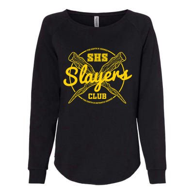 Sunnydale Slayer Club Womens California Wash Sweatshirt