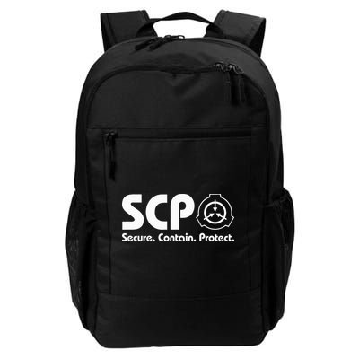 Scp Secure. Contain. Protect. Scp Foundation 2 Daily Commute Backpack
