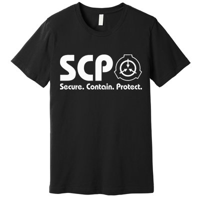 Scp Secure. Contain. Protect. Scp Foundation 2 Premium T-Shirt