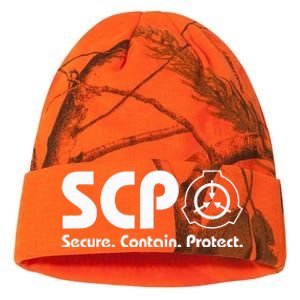 Scp Secure. Contain. Protect. Scp Foundation 2 Kati Licensed 12" Camo Beanie