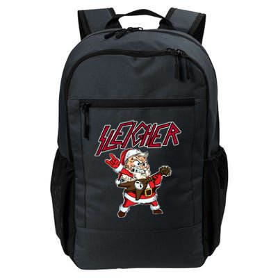 Sleigher Santa Claus Metal Christmas Funny Hail Santa Cool Gift Daily Commute Backpack