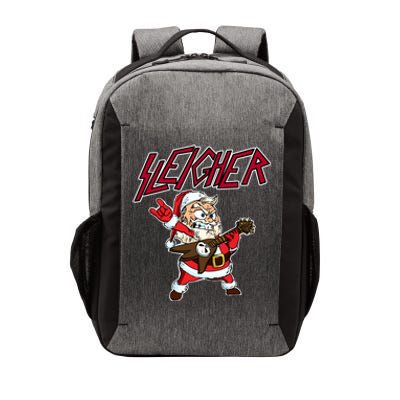 Sleigher Santa Claus Metal Christmas Funny Hail Santa Cool Gift Vector Backpack