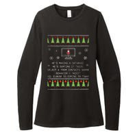 SQL Santa Claus Database Clause Developer Code DB Programmer  Womens CVC Long Sleeve Shirt