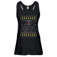 SQL Santa Claus Database Clause Developer Code DB Programmer  Ladies Essential Flowy Tank