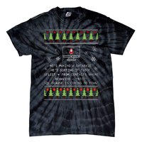 SQL Santa Claus Database Clause Developer Code DB Programmer  Tie-Dye T-Shirt