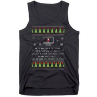 SQL Santa Claus Database Clause Developer Code DB Programmer  Tank Top