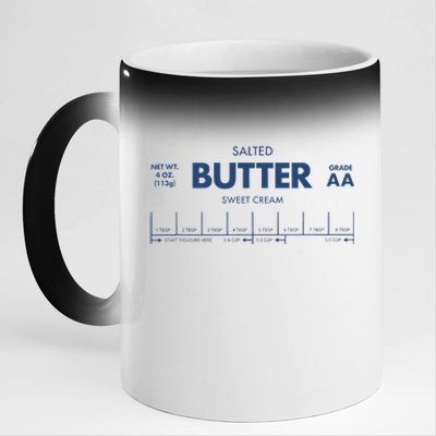 Salted Sweet Cream Butter 11oz Black Color Changing Mug