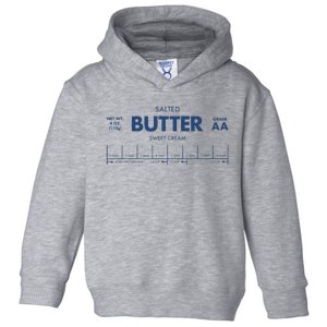 Salted Sweet Cream Butter Toddler Hoodie