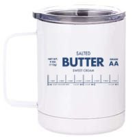 Salted Sweet Cream Butter 12 oz Stainless Steel Tumbler Cup