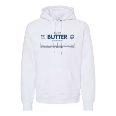 Salted Sweet Cream Butter Premium Hoodie