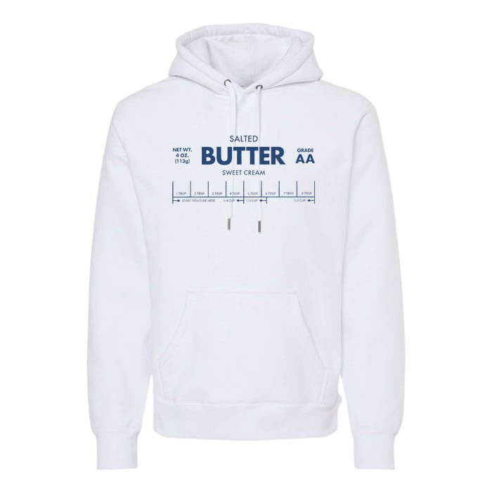 Salted Sweet Cream Butter Premium Hoodie