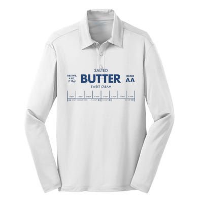 Salted Sweet Cream Butter Silk Touch Performance Long Sleeve Polo