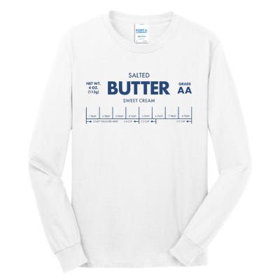 Salted Sweet Cream Butter Tall Long Sleeve T-Shirt